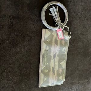 Simply Southern Aztec Pattern Leather Bangle Wallet New With Tags